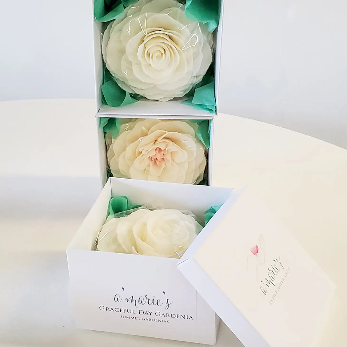 Graceful Day Gardenia Bathing Petal Soap Flower