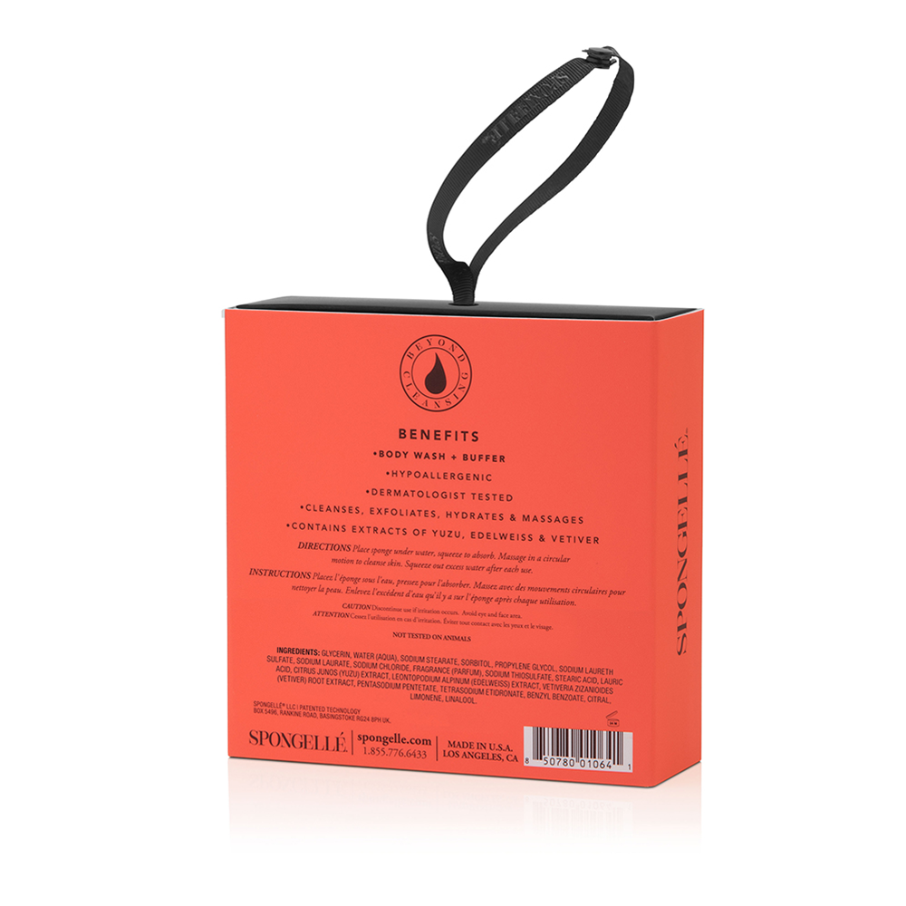 Spongelle Papaya Yuzu Boxed Flower Sponge