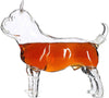 Pug Bulldog Animal Whiskey and Wine Decanter