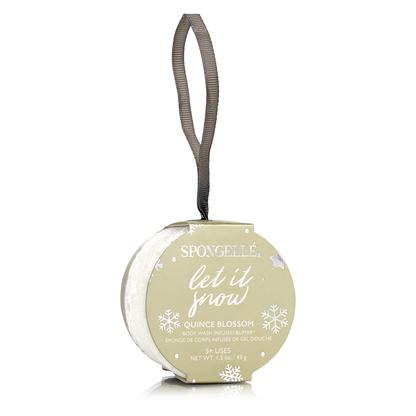 Spongelle Let it Snow | Holiday Ornament