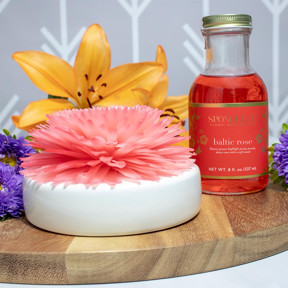 Spongelle Baltic Rose Diffuser | Floret Collection