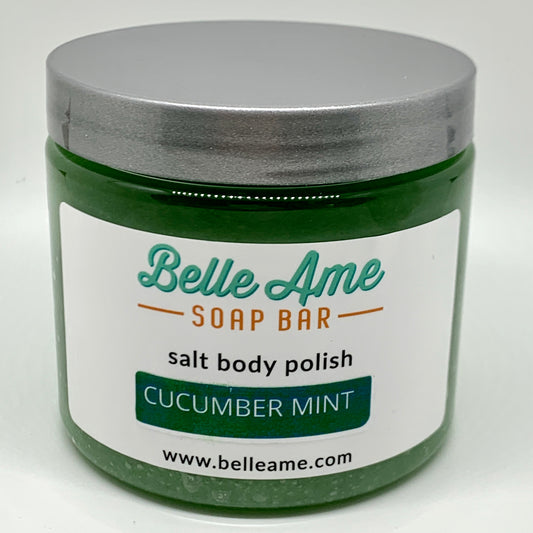 Cucumber Mint Salt Body Polish