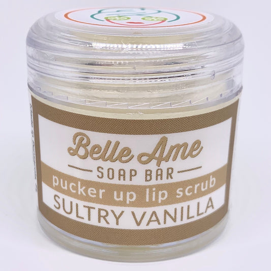 Sultry Vanilla Pucker Up Lip Scrub