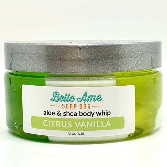 Citrus Vanilla Aloe & Shea Body Whip