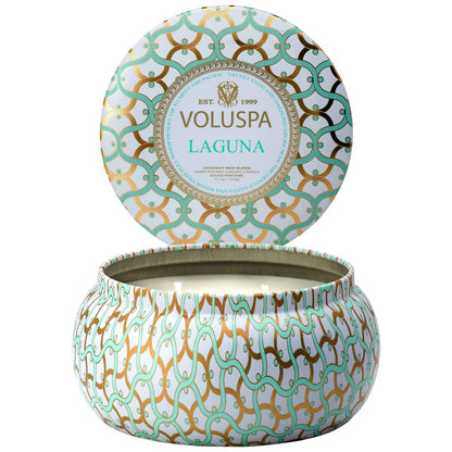 Voluspa Laguna | 3 Wick Maison Tin Candle